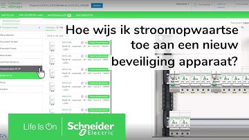 Hoe kan ik een stroomopwaartse beveiliging toewijzen bij het toevoegen van een nieuw apparaat?