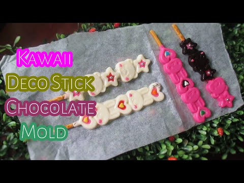 Kawaii Deco Stick Chocolate Mold