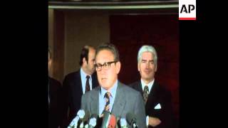 UPITN 10 6 73 KISSINGER AT ORLY AIRPORT