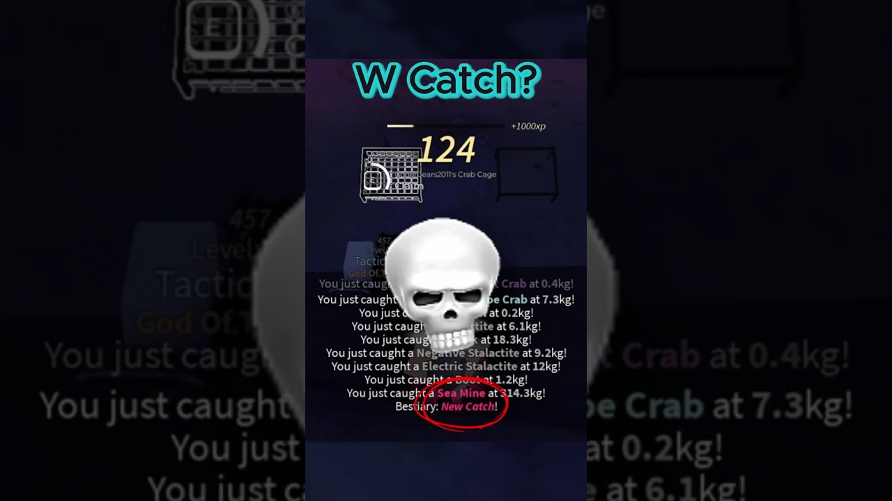 W Catch from Desolate Deep 🍀🗿 