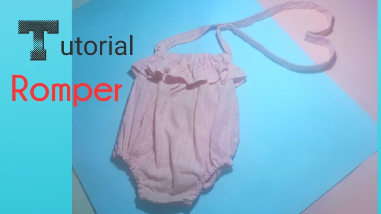 Paano Gumawa Ng Baby Romper/DIY Tutorial Romper For Baby