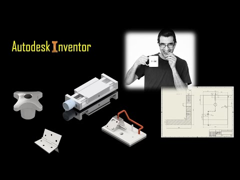 آموزش مقدماتی نرم افزار اتودسک اینونتور هفت ساعت آموزش کامل و رایگان