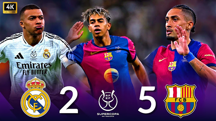 ملخص مباراة برشلونة ضد ريال مدريد 5-2  🤯❯ تعليق فهد العتيبي - 4K