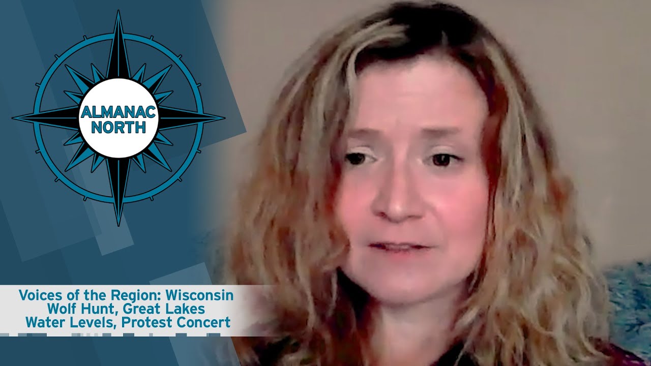 Voices of the Region: Wisconsin Wolf Hunt, Great Lakes Water Levels, Protest Concert
