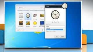 How to view different Time Zones in the Clock gadget in Windows 7