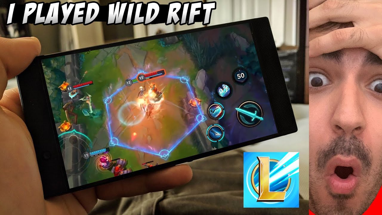 MY FRIEND PLAYED LEAGUE OF LEGENDS WILD RIFT | League of Legends Mobile ...