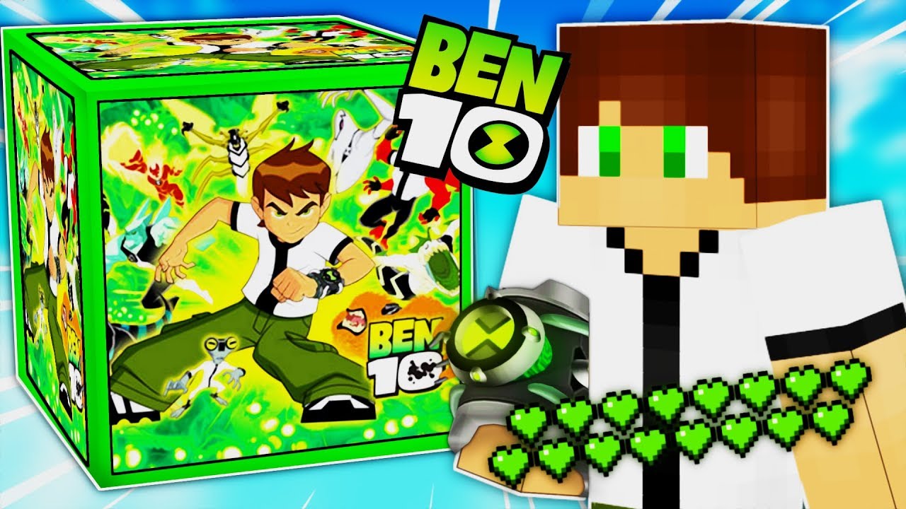 NUEVOS LUCKY BLOCKS GIGANTES DE BEN 10 ️😱 LUCKY BLOCKS MINECRAFT BEN 10