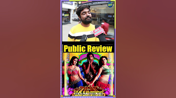 செம fun க்கான படம்  |  Madha Gaja Raja Public Review | Madha Gaja Raja Special Show Review