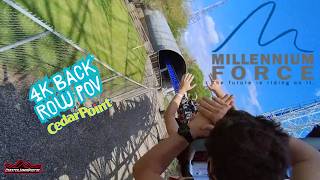 MILLENNIUM FORCE | Back Row POV is INSANE!