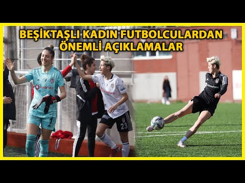 Beşiktaşlı Kadın Futbolcular ALG Maçı Öncesi DHA'ya Konuştu