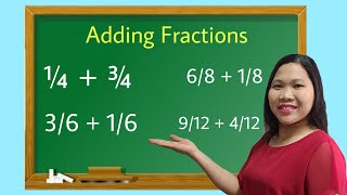 adding similar fractions how to add fractions