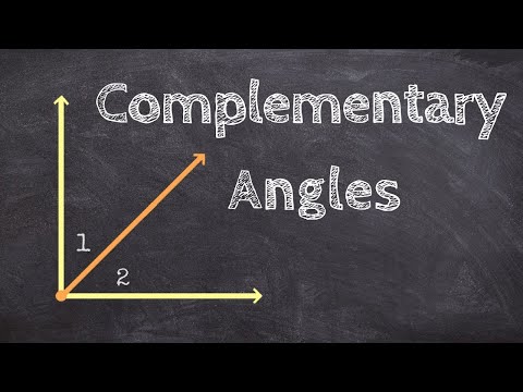 What are complementary angles