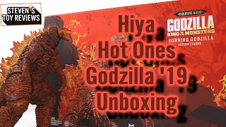 Hiya Toys Burning Godzilla 2019 King of the Monsters UNBOXING!