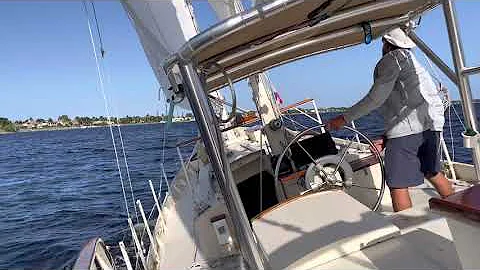 Schooner sailing Thomas Colvin