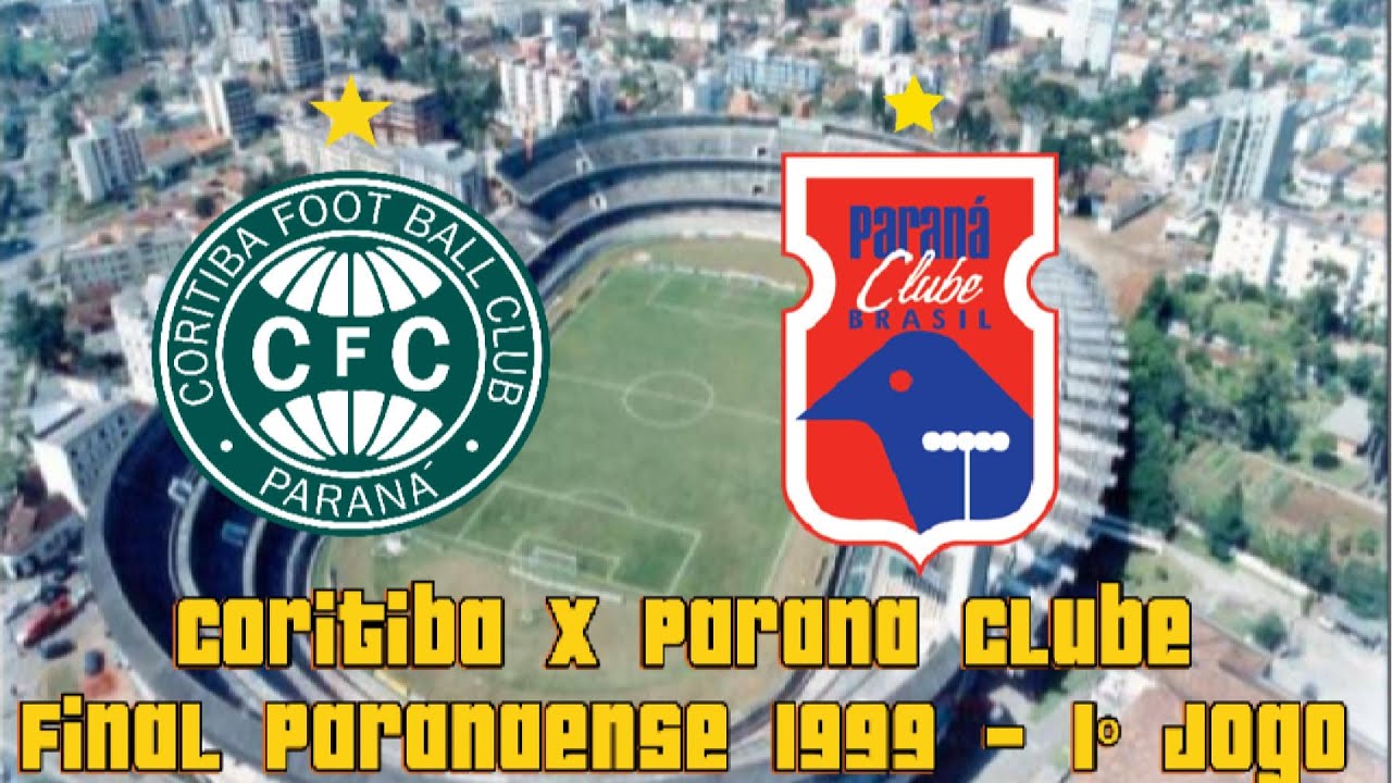 Coritiba x Paraná Clube - Final do Campeonato Paranaense 1999 - 1º Jogo ...