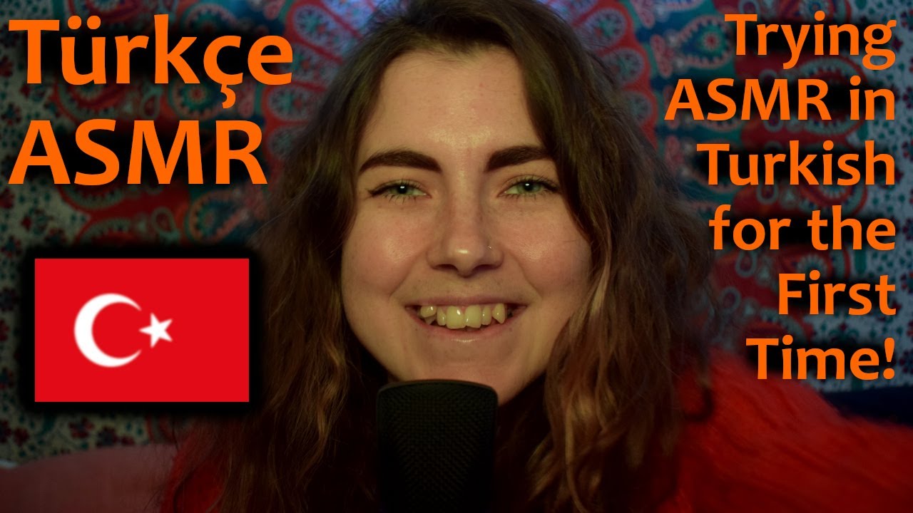 Türkçe ASMR: English Girl Tries Speaking Turkish! [Trigger Words, Whispering, Mouth Sounds]