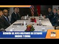 Reunión de jefes militares de Estados Unidos y China