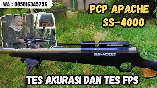 TES FPS DAN AKURASI PCP APACHE 4000PSI