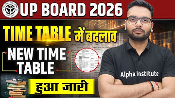 UP Board Time Table 2026 में हुआ बड़ा बदलाव! 😱 अब Exam होंगे नए तरीके से | Up Board Time Table 2026