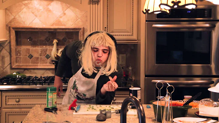 Mom Gets Scared While Cooking To "I'm So Excited"