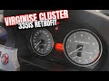 BMW E9x Virginise Cluster & 335is Gauge Dials Retrofit