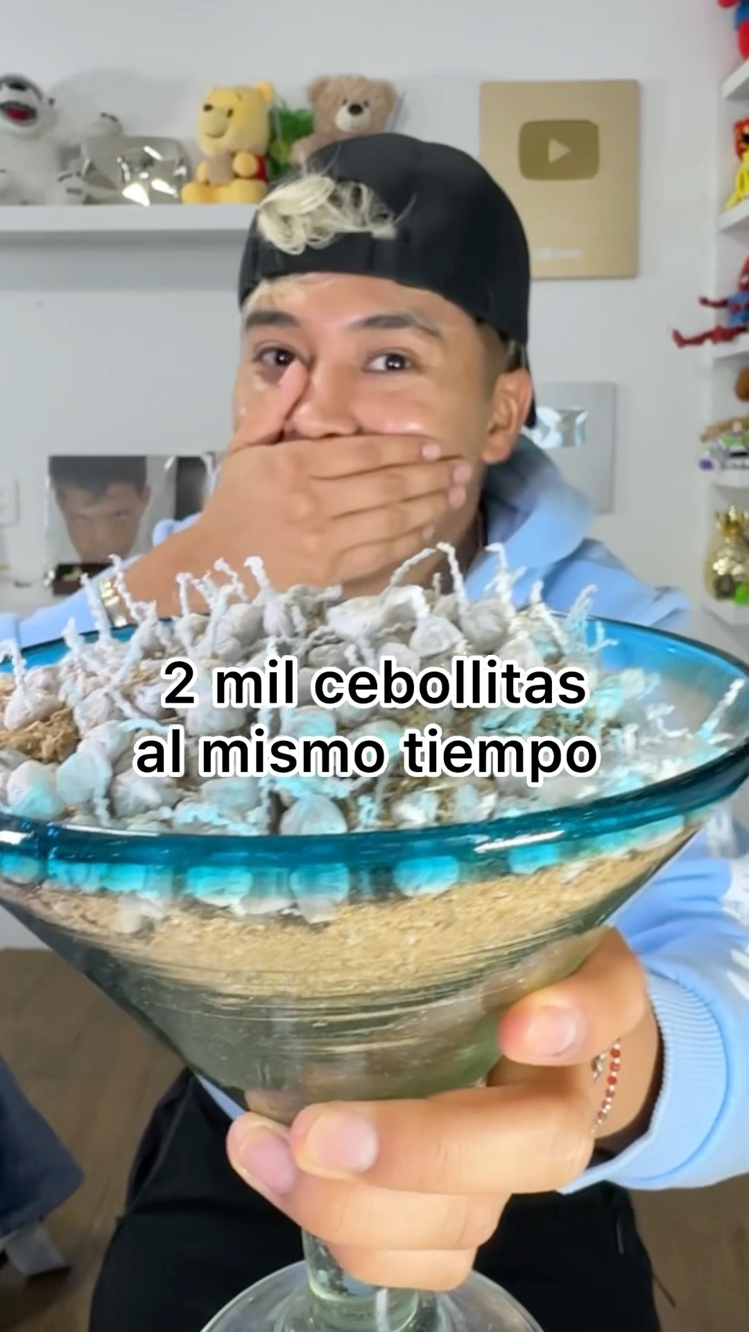 EXPLOTE 2 MIL CEBOLLITAS #shorts