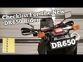 Your First DR650. Essential Mods And Tips Part 1