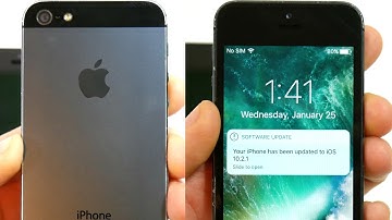 iPhone 5 iOS 10.2.1 Review: Should you update?