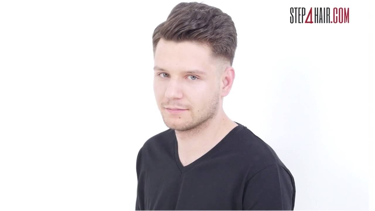 Step4haircom Strzyżenie Męskie Z Niskim Cieniowaniem Youtube