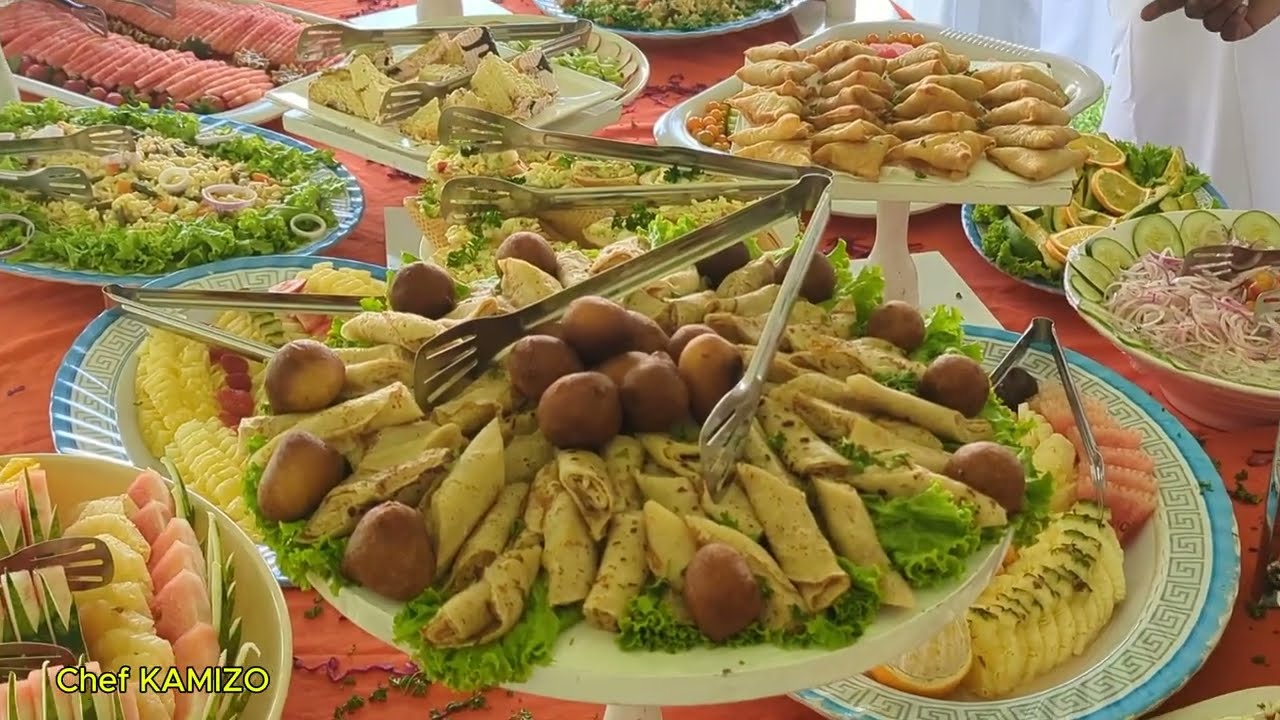Chef KAMIZO: Reba hano ibirori twatekeye birasa neza🌿🍌🍗🍝🐟 duhamagare nawe 0788228485 dukora neza