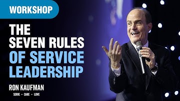 Uplifting Service Leadership Workshop on the Seven Rules of Service Leadership