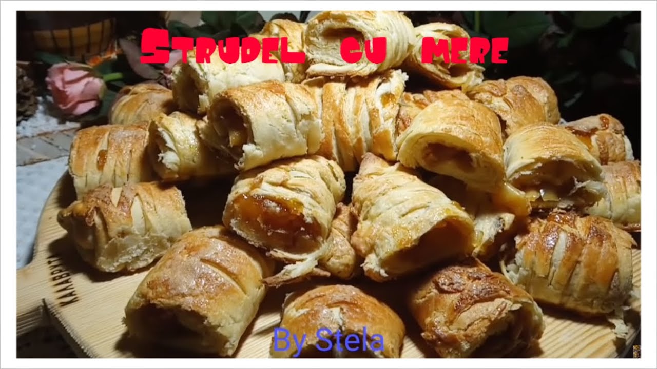 STRUDEL ECONOMIC cu mere