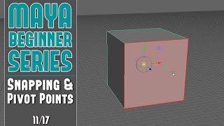 Maya Beginner Tutorial Series 11/17: Snap Geometry & Change Pivot Points (Important for Modular Env)