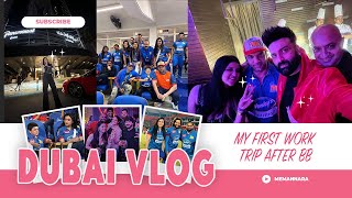 First Work Trip After BB | Dubai Vlog Part 1 | Mannara Chopra