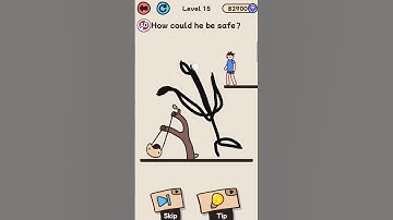 Draw 2 Save 🤣 ! can I save him 🤣 #puzzle #puzzlegames #shorts