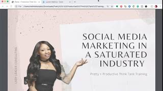 Social Media Marketing in a Saturated Industry