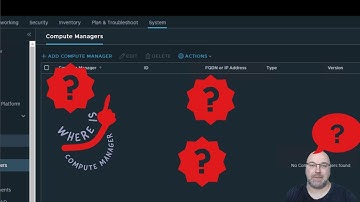 How to Fix NSX-T and Compute Manager Disappearance during Cluster Patching #vmware #nsx