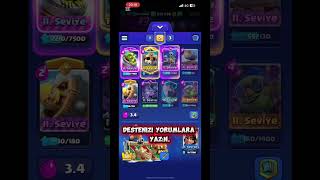 7.000 kupadan 10.000 kupaya çıkartacak desteler🤨🫡 #clashroyale #gameplay #royelpass