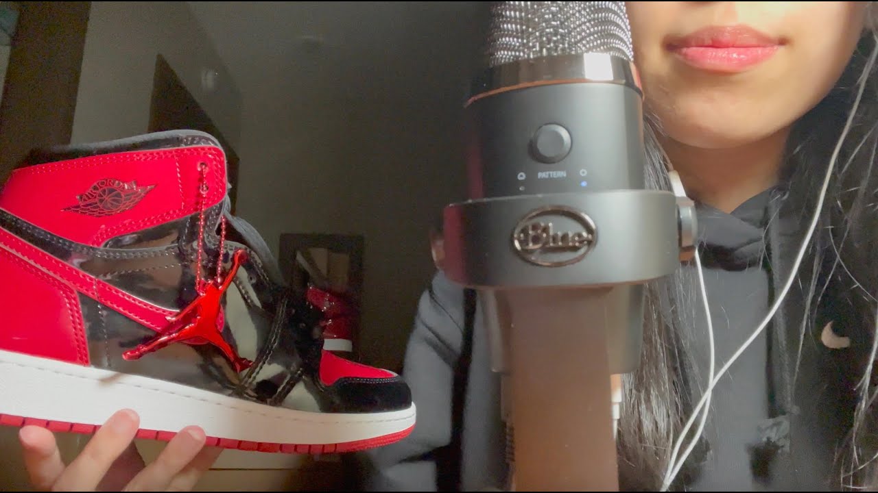 ASMR Shoe Collection Black & Red Air Jordan Sneakers ⬛️ 🟥 👟