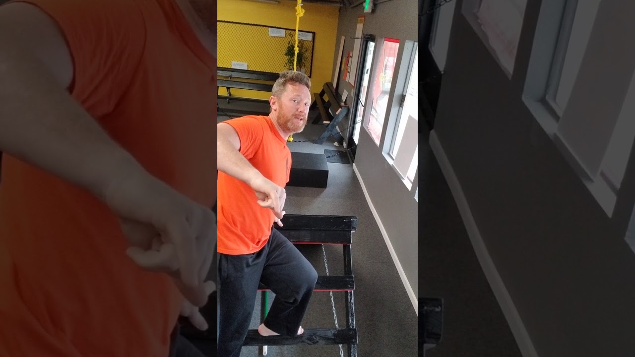 Ninja Dojo Kids New Obstacle Rope Swing Speed Ramp - YouTube