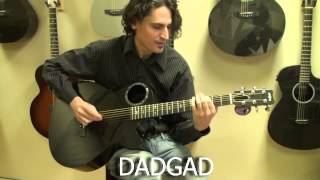 fingerstyle guitar in dadgad tuning