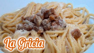 PASTA A LA GRICIA | PASTA ALLA GRICIA | PASO A PASO | RECETA ITALIANA