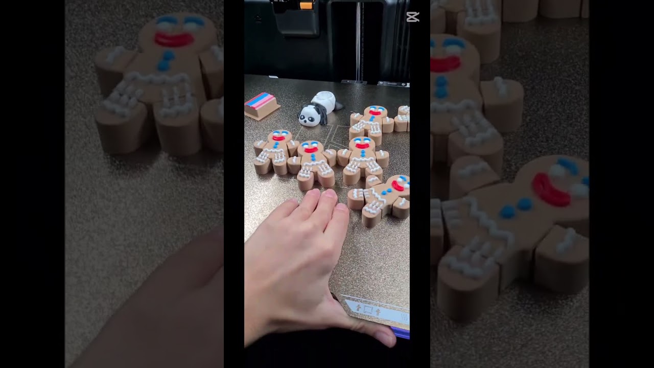 3d printed gingerbread man