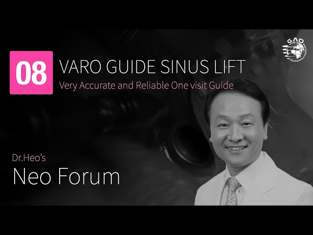 Dr. Heo's Neo Forum: 8. VARO Guide Sinus Lift