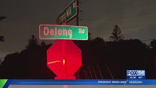 Accident reconstruction team studying Lexington crash