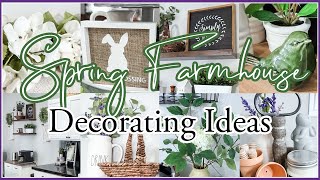 🌿 EARLY SPRING DECORATING IDEAS FOR YOUR HOME | SPRING FARMHOUSE DECOR INSPIRATION