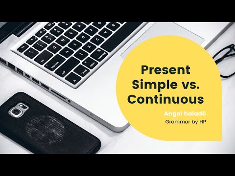 Angol haladó - Present Simple vs. Present Continuous