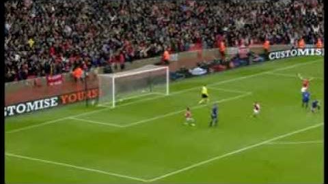 BPL 08/09   ARSENAL 2-1 manchester united