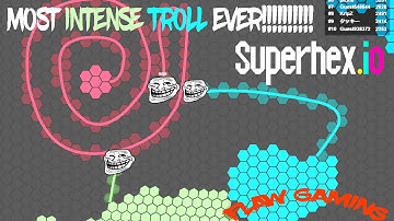 MOST INTENSE TROLL EVER IN SUPERHEX.io!