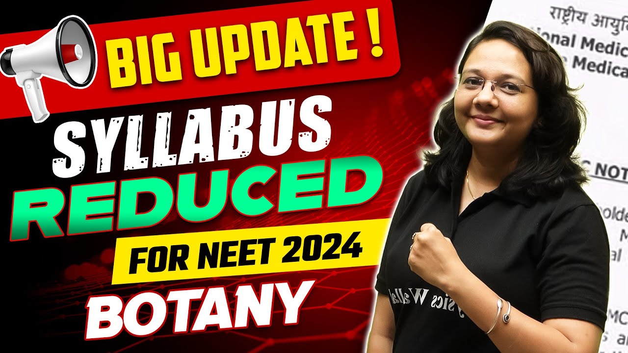 NEET 2024 Syllabus Reduced - Botany 📚 | Detailed Analysis in Gujarati🎯# ...